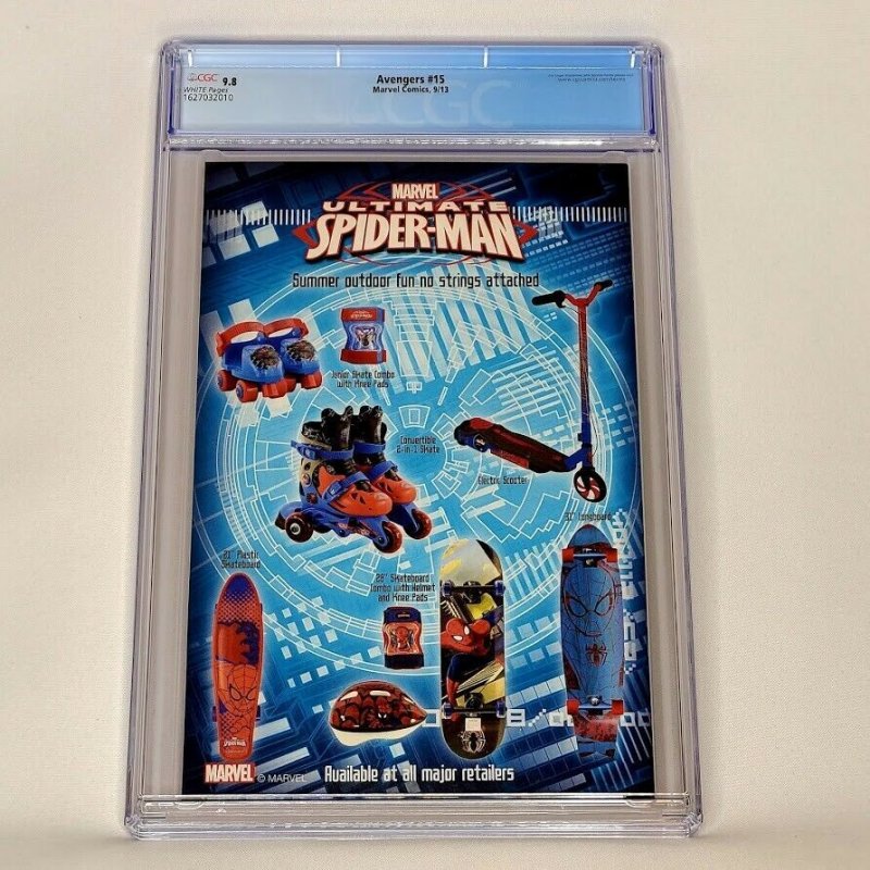 Avengers #15 Marvel 2013 CGC 9.8 NM/MT Prelude to Infinity 1 of 8 at Top Grade