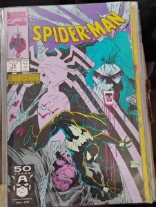 SPIDER-MAN # 14  1991 MARVEL  todd MCFARLANE SUB CITY PT 2