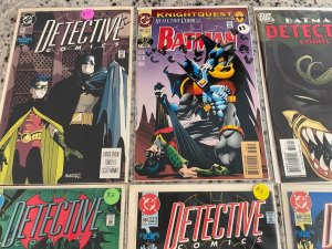 6 Detective Comics Batman DC Comic Books #630 634 640 647 668 811 NM 1st 35 J801 