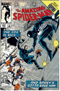 Amazing Spider-Man #265 2nd Print 1st Silver Sable FN+
