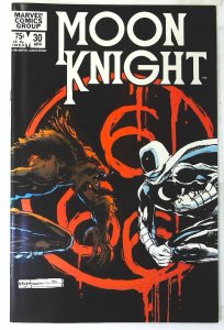 Moon Knight (1980 series)  #30, VF+ (Actual scan)