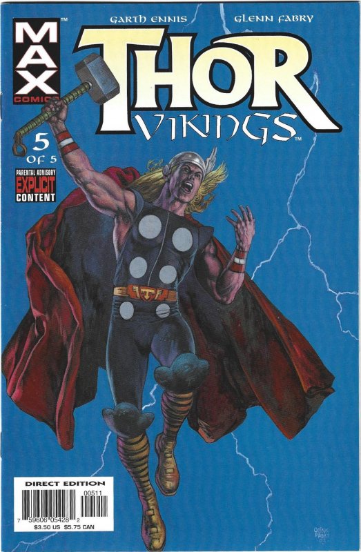 Thor: Vikings #1 through 5 (2003)
