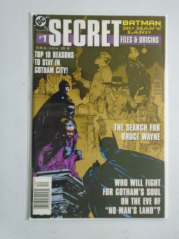 Batman No Man's Land Secret Files #1 4.0 VG (1999)