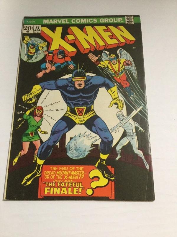 X-Men 87 FN Fine 6.0 Marvel Comics