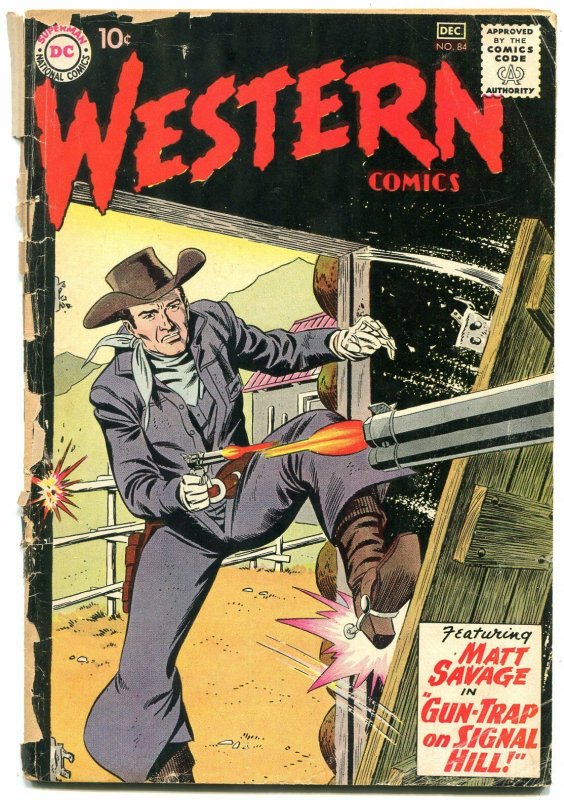 Western Comics #84 1960- Matt Savage- Pow Wow Smith G- 