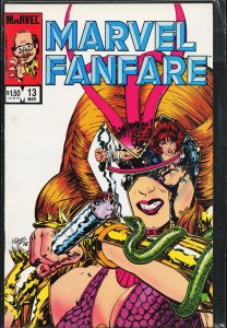 Marvel Fanfare #13 (1984) Black Widow
