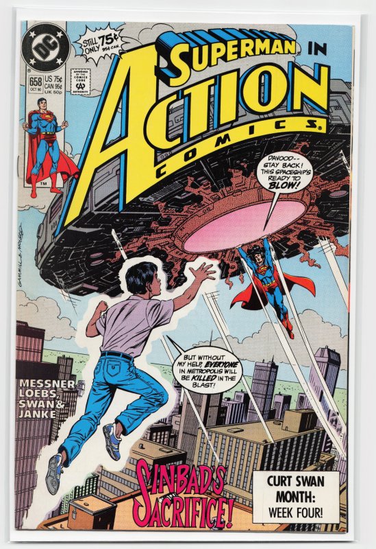 Action Comics #658 (1990) Superman