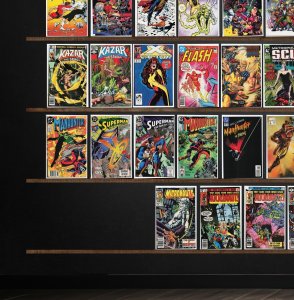 Huge Lot 140+ Comics with Manhunter, The Flash, Micronauts & More!