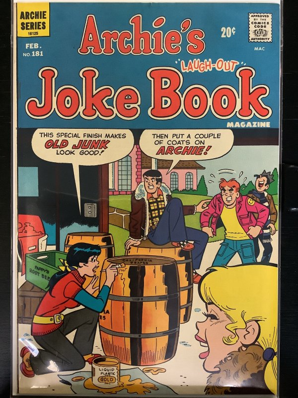 Archie's Joke Book Magazine #181