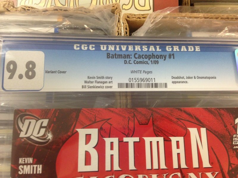 Batman Cacophony 1 CGC 9.8