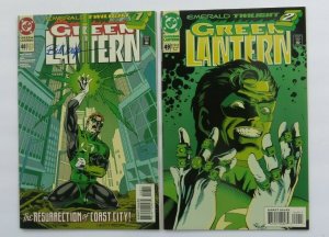 Green Lantern #48 49 50 51 VF/NM DC Emerald Twilight 1st Kyle Rayner #48 Signed 