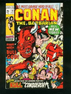 CONAN THE BARBARIAN #10 1971-BARRY SMITH-KING KULL-BLACK KNIGHT-VF+