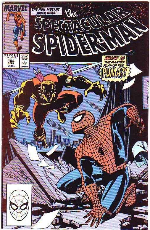 Spider-Man, Peter Parker Spectacular #154 (Sep-89) NM/NM- High-Grade Spider-Man