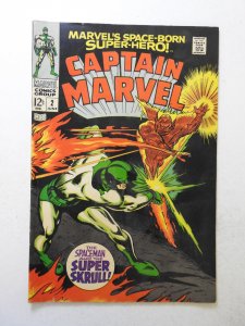 Captain Marvel #2 (1968) FN+ Condition!