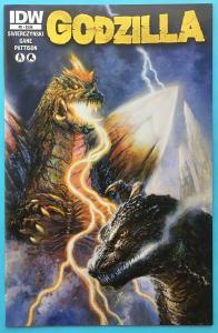 GODZILLA 9 EGGLETON COVER 2013 IDW COMICS