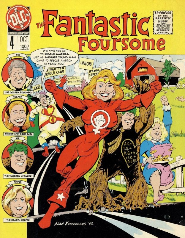 Fantastic Foursome, The #4 VG ; Democratic Leadership | low grade comic Hilary C