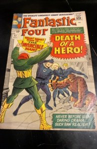 Fantastic Four #32 (1964)death of a hero