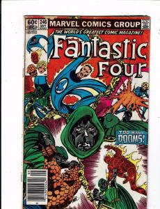 10 Fantastic Four Marvel Comics # 225 233 240 242 243 244 245 246 247 249 J245
