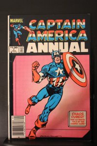 Captain America Annual #7 (1983) High-Grade VF/NM Wow!