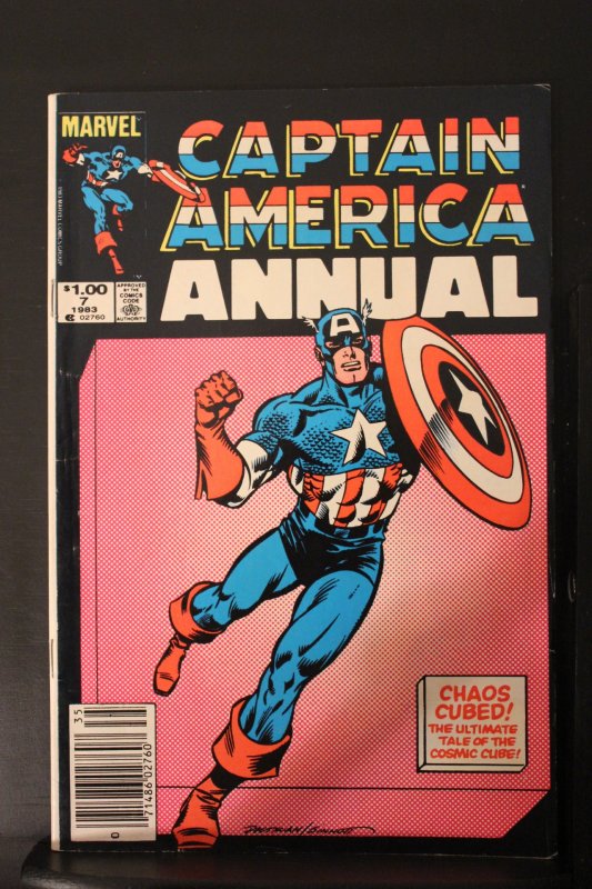 Captain America Annual #7 (1983) High-Grade VF/NM Wow!