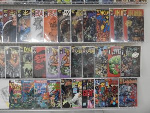 Huge Lot 170+ Comics W/ Wizard 1/2's, Book and Record Sets, +More! Avg V...
