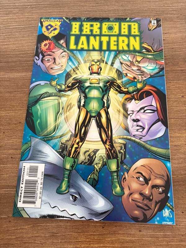Iron Lantern # 1 NM 1st Print Amalgam DC Marvel Comic Book 1 J457