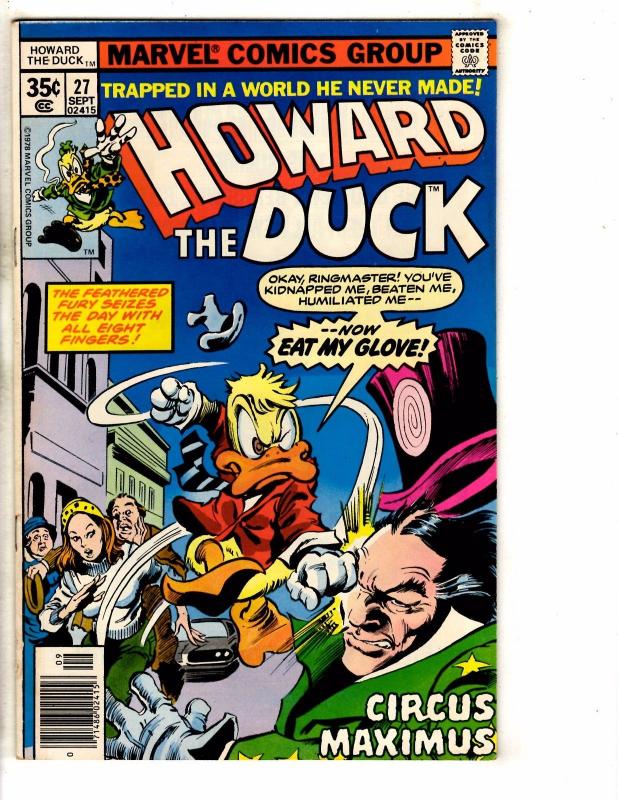 Lot Of 3 Howard The Duck Marvel Comic Books # 27 29 30 Steve Gerber J273