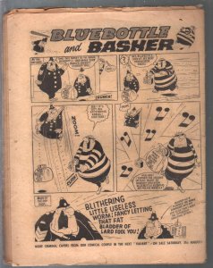 Valiant 8/31/1968-Fleetway-tabloid-Daredevil Birdman-U.K.-G/VG