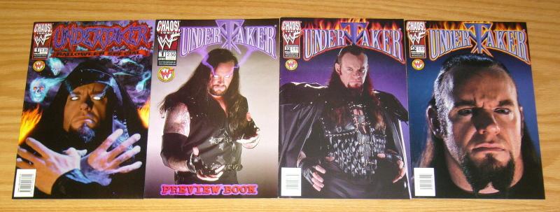 Undertaker #1-10 VF/NM complete series + preview + halloween - photo variants