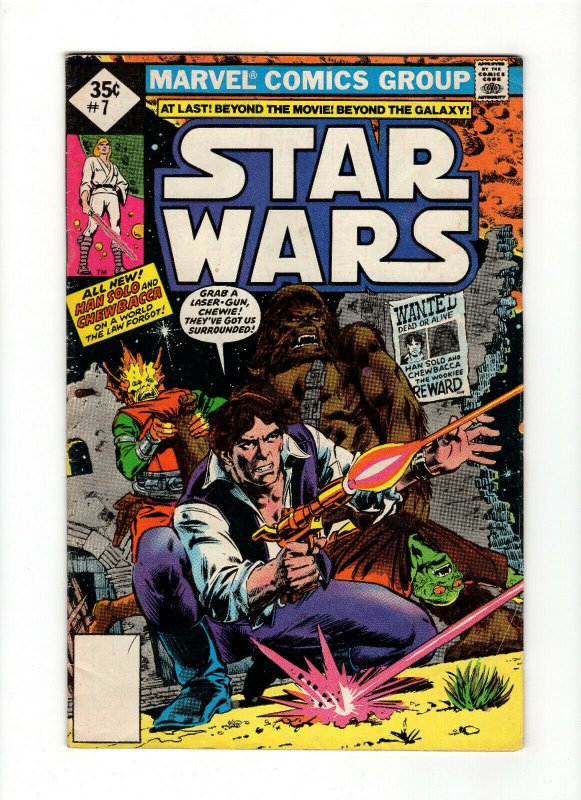 Star Wars #7 (Marvel Comics, 1978) Whitman Variant Low Grade 