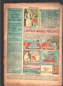 Captain Marvel Adventures #20 1943-Silvana & Steamboat appear-Low grade