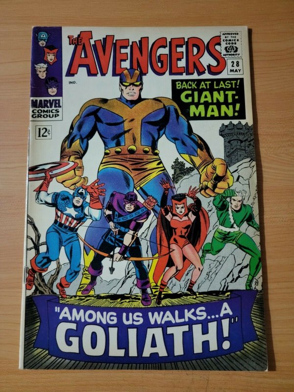 Avengers #28 ~ FINE - VERY FINE VF ~ 1966 Marvel Comics