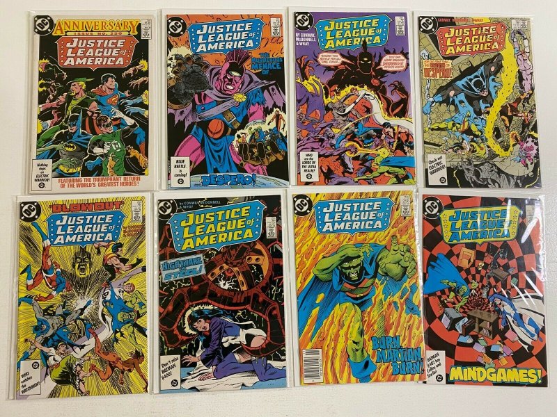 Justice League of America comic lot from:#250-261 6.0 FN (1986-1987)