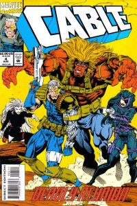 Cable (1993 series) #4, NM- (Stock photo)