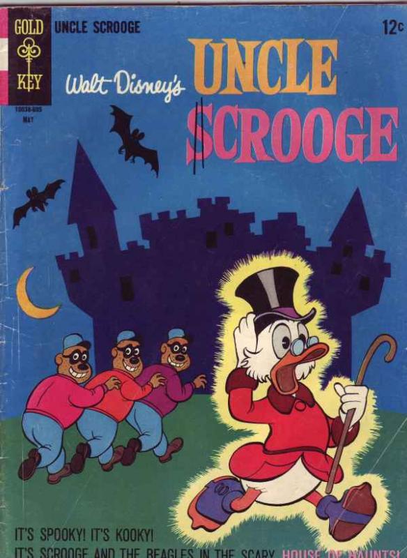 Uncle Scrooge, Walt Disney #63 (May-66) VG Affordable-Grade Uncle Scrooge