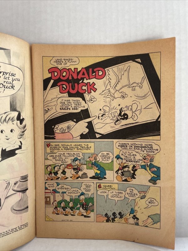 Four Color #353 Carl Barks Cover Walt Disney’s Duck Album