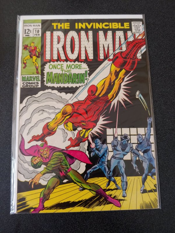 IRON MAN #10 HIGH GRADE