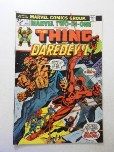 Marvel Two-in-One #3 (1974) VG+  MVS intact! centerfold detached bottom staple