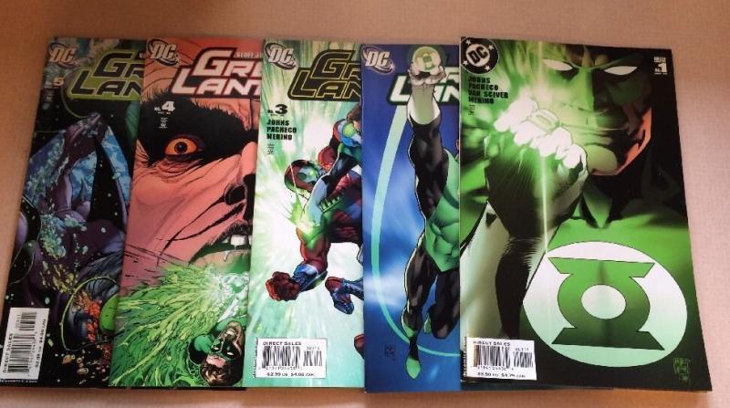 Green Lantern 1-5 VF Lot Run Set Johns Van Sciver 2005