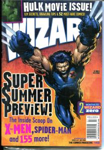 WIZARD #142, NM, Logan, Wolverine, X-men, Hulk, Spider-man, Sealed, 2003