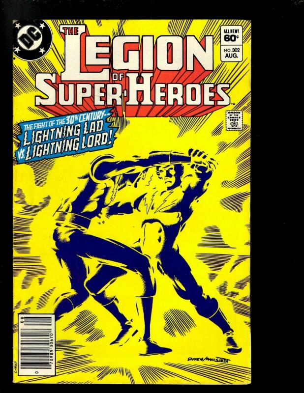 8 Legion of Super-Heroes Comics # 300 302 303 305 Annual 2 Sp 1 79 Naires 1  EK4