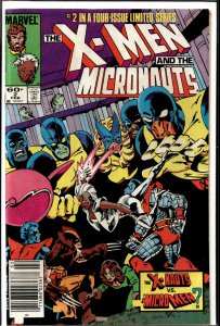 The X-Men and The Micronauts #2 (1984) Micronauts