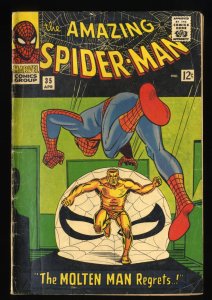 Amazing Spider-Man #35 GD/VG 3.0 Meteor Man!