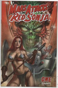 MARS ATTACKS  RED SONJA #1 A, NM-, Parrillo Aliens, Horror, 2020 more MA in stor