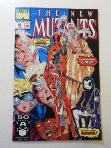 The New Mutants #98 (1991) FN Condition! moisture stain