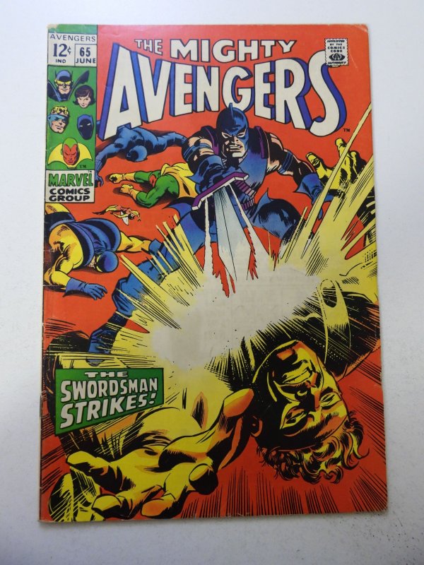 The Avengers #65 (1969) FN Condition