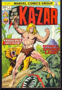 Ka-Zar #1 (Jan-74) VF/NM High-Grade Ka-Zar