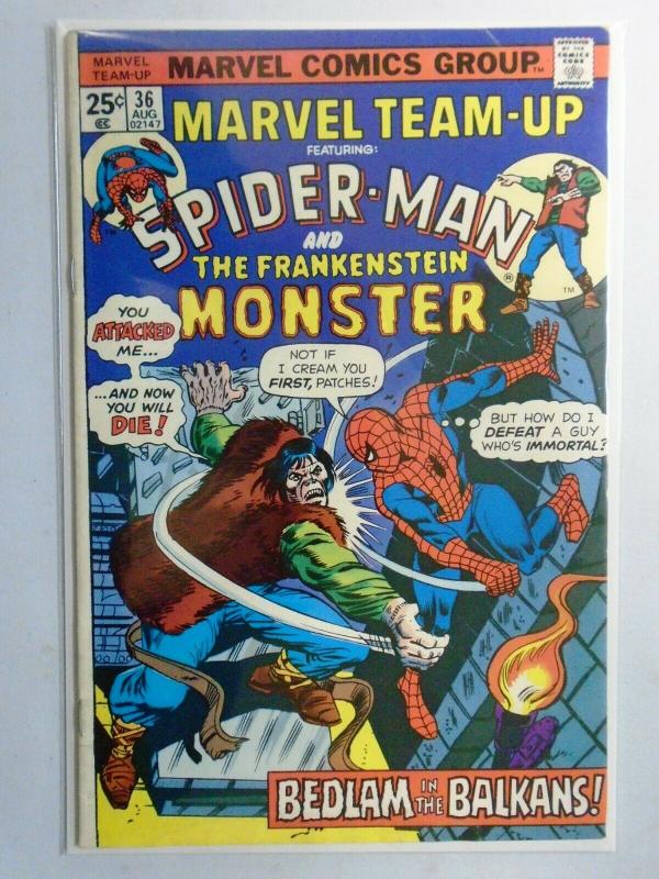 Marvel Team-Up (1st Series) #36, Reminder Mark 5.0 (1975)