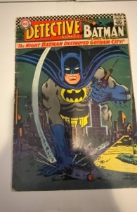 Detective Comics #362 (1967)Riddler story- cover wear/spine chips/foxxing