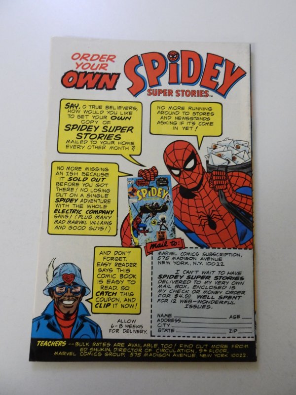 Spidey Super Stories #15 (1976) VF condition